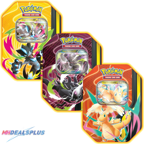 (Pre-Order) Pokemon Mega Forces Tin Set of 3